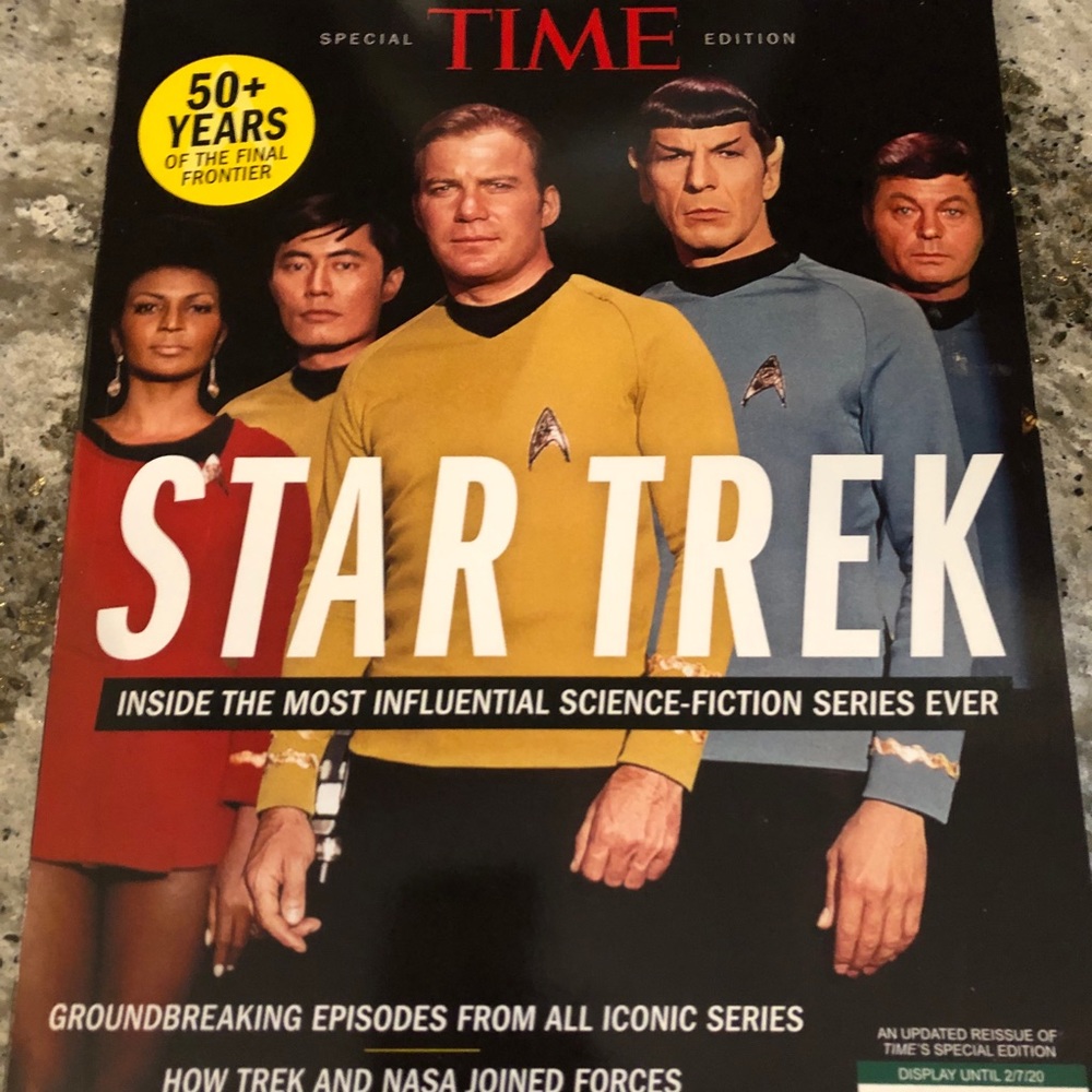 Special Edition Star Trek Feature Time Magazine